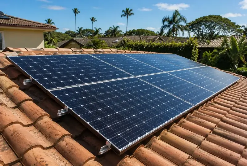Installation de panneaux solaires à Sion-les-Mines